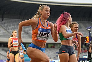 Anne van de Wiel bei der Team-Europameisterschaft 2021 in Cluj-Napoca