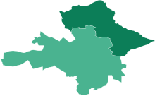 County and independent city results
Bagby
60-70%
80-90% 2023 Democratic primary in Virginia's 13th Senate district by locality.svg