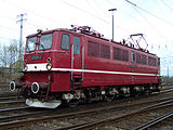 3. KWDie Museumslok 211 001-3 bei einer Fahrzeugparade des DB Museums in Koblenz-Lützel.