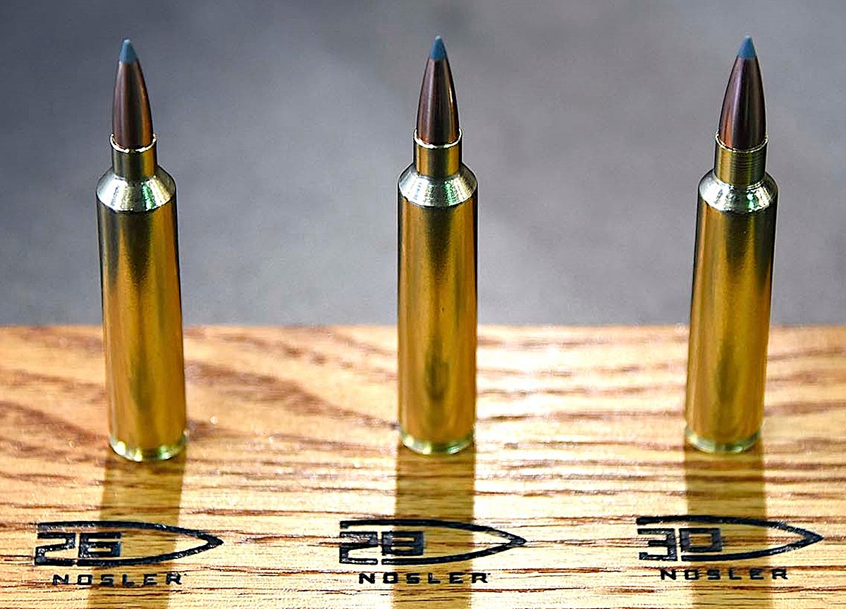 File:26-28-30 Nosler cartridges close up.jpg - Wikimedia Commons.