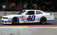 White turning left at Road America in 2015 40 Derek White 2015 Road America 180.jpg