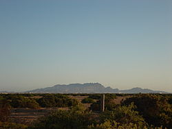 Blick auf das Kraterviertel (Shamsan-Gebirge) vom Al-Alam-Gebiet