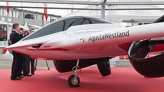 English: AgustaWestland Project Zero at Paris Air Show 2013. Deutsch: AgustaWestland Project Zero auf der Paris Air Show 2013.