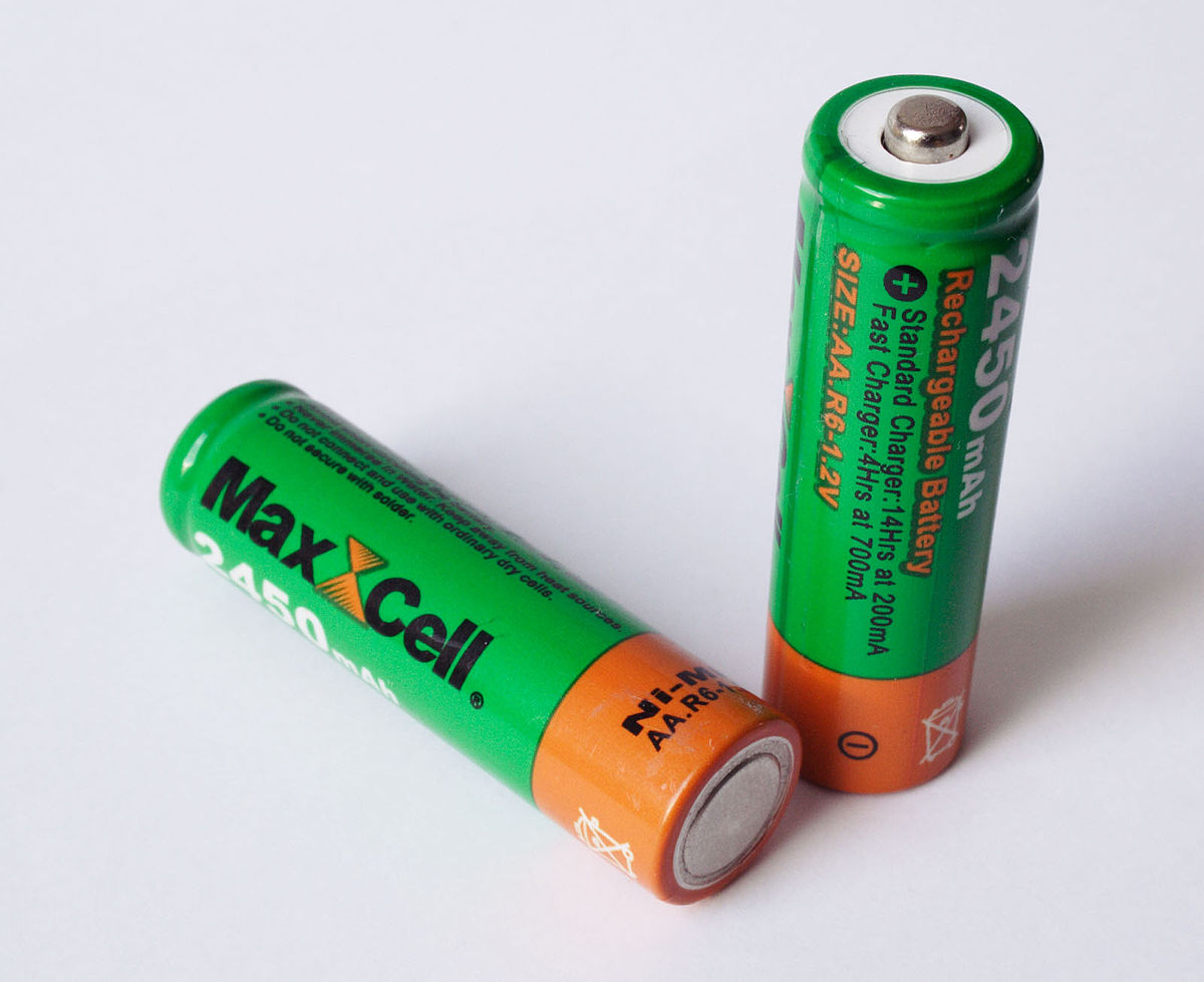 Nickel–metal hydride battery - Wikipedia