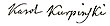 firma de Karol Kurpiński