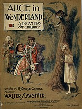 Score for Alice in Wonderland (1906) Alice in Wonderland Savile Clarke.jpg