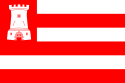 Flagge der Gemeinde Alkmaar
