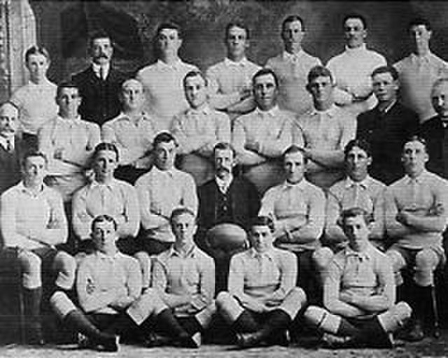 The inaugural 'All Blues' squad of 1907.