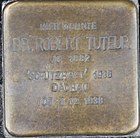 Stolperstein für Dr. Robert Tuteur