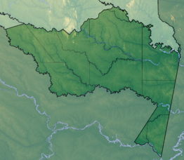 Kaart van Amazonas