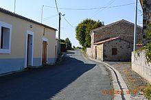 A street in Annezay