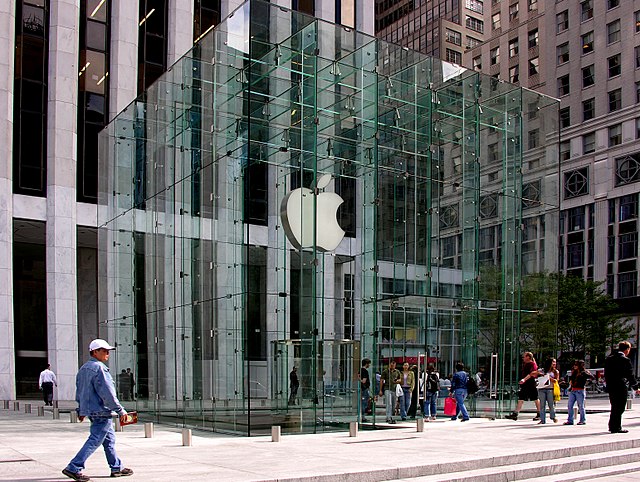 A peregrinação até a Apple Store