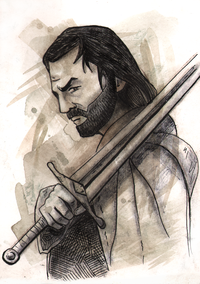 Une représentation d'Aragorn.