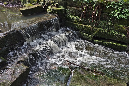 Arrowe Brook north of Arrowe Park lake