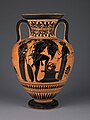 Attic black-figure neck amphora by Leagros Group (86.AE.83)