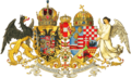 Ca parte componentă a stemei Imperiului Austro-Ungariei din 1867 până 1919;