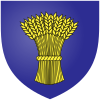 Grosvenor modern: Azure, a Garb Or Azure, a garb Or.svg