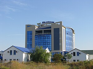 Здание развлекательного центра на базе отдыха «Малахит»