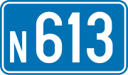 Miniatuur voor N613 (België)