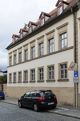 Bamberg, Alter Graben 1, nördlicher Bauteil von Südwesten, 20150925-001