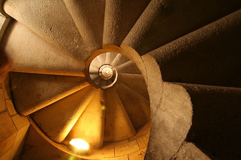 File:Barcelona - Spiral staircase (2805656295).jpg