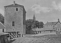 The Barr Castle in 1900. Barr Castle, Galston, Ayrshire.jpg