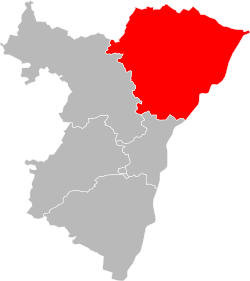Location of Qarku Haguenau-Wissembourg
