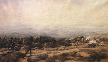 An incident at the Battle of Tamai, eastern Sudan, March 13, 1884 by Godfrey Douglas Giles Battle of Tamai.jpg
