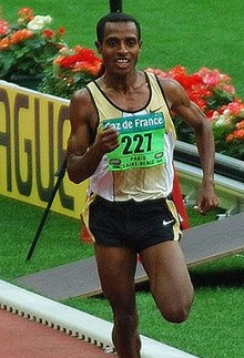 Bekele al meeting di Parigi nel 2006