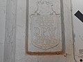 Returning to Bellerose (LIRR station) where I spotted this old marker from the New York State Department of Public Works,..