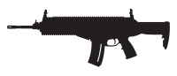 Beretta ARX160 silhouette.svg