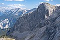 Bernadeinwand, östlich der Alpspitze