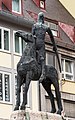 : Deutsch: Bertholdsbrunnen Bronzefigur ohne Fahrbahndrähte