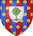 Escudo de Saint-Alban-sur-Limagnole.