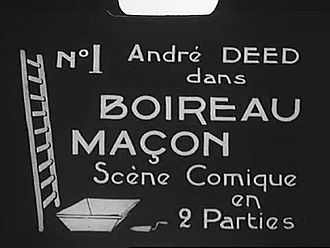 Fichier: Boireau maçon (1913) .webm