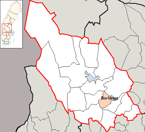 Borlänge Municipality in Dalarna County.png