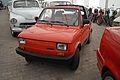 Polski Fiat (Bosmal) 126p Cabrio w Muzeum w Nieborowie