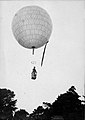 Brazil 1898 free spherical balloon 118 m3 hydrogene