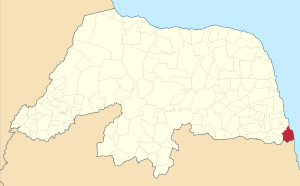 Localização de Baía Formosa