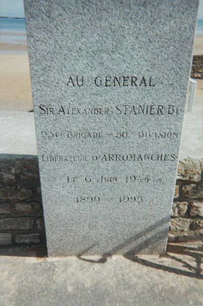 File:Brigadier Sir Alexander Stanier Arromanches.jpg