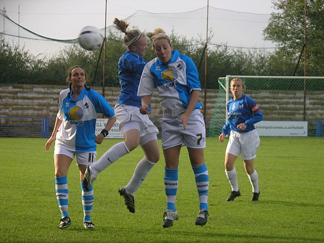 Bristol Academy playing Birmingham City in 2006