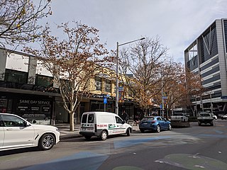 Bunda Street Road in Canberra, Australia