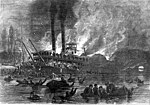 Thumbnail for File:Burning of the steamer Stonewall, on the Mississippi River, October 28th, during which upward of two hundred lives were lost LCCN96505506.jpg