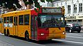 コペンハーゲンのボルボ製3軸路線バス