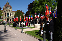 Ceremony in Place de la République, Strasbourg, France (2013)