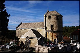 CASSAGNES (Lot) - Cimetière et église Saint-Julien-de-Brioude.jpg