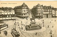 Place du Martroi à Orléans