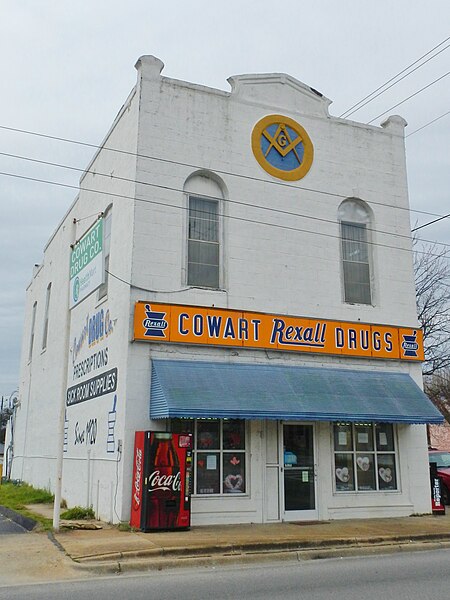 Calera, Alabama Cowart Drug Store.JPG