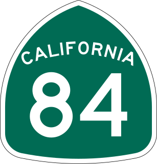 California State Route 84 Highway in California