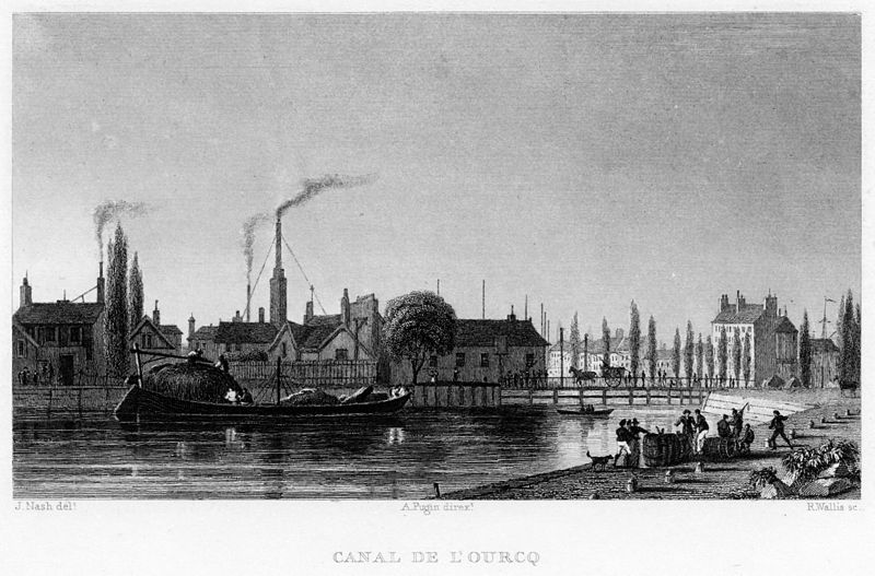 File:Canal de l'Ourcq, 1831.jpg